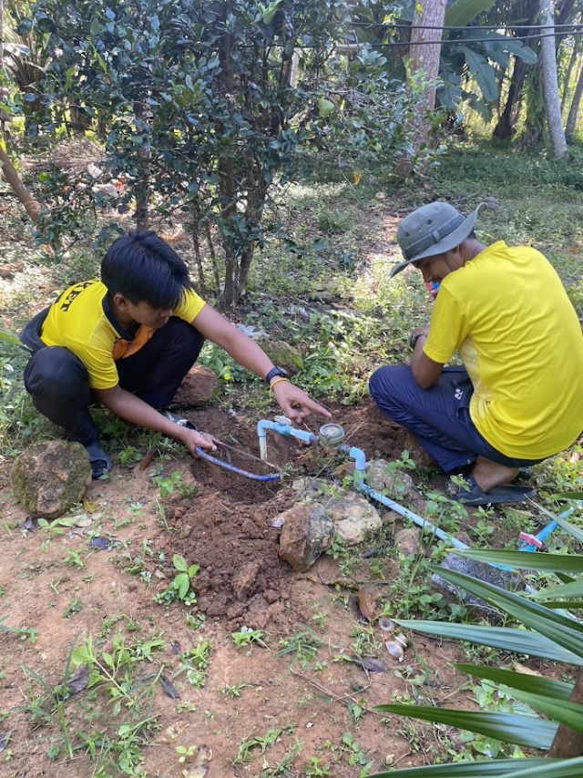 ปรับปรุงซ่อมแซมระบบประปาในเขตพื้นที่ตำบลบางสัก ระหว่างวันที่ 16-31 ธันวาคม 2566